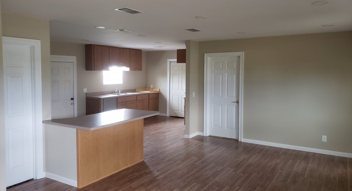 The same home finished after a full interior rebuild